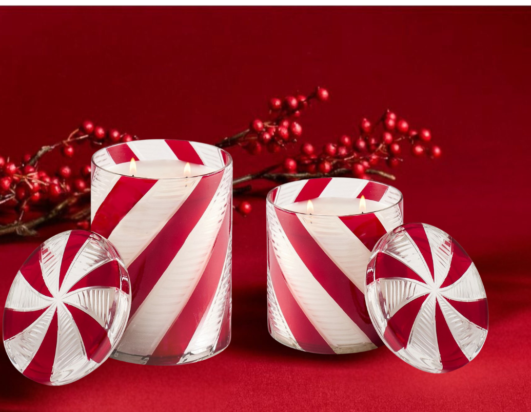 Peppermint Twist MEDIUM 16oz Holiday Candle