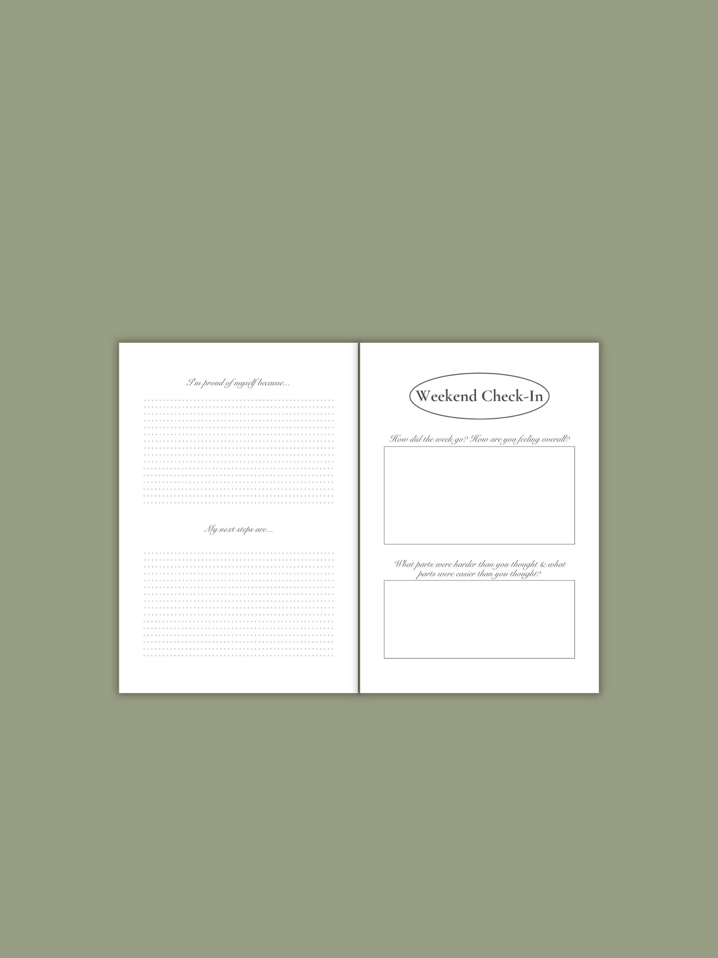 Cool Girls Have Wellness Journals