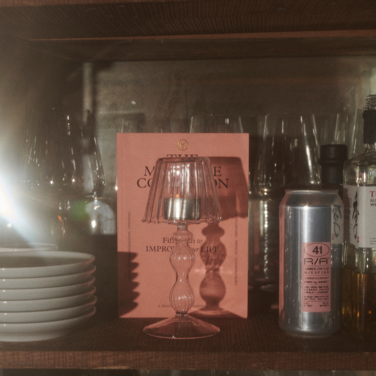 Dolly Candle Lantern - Clear
