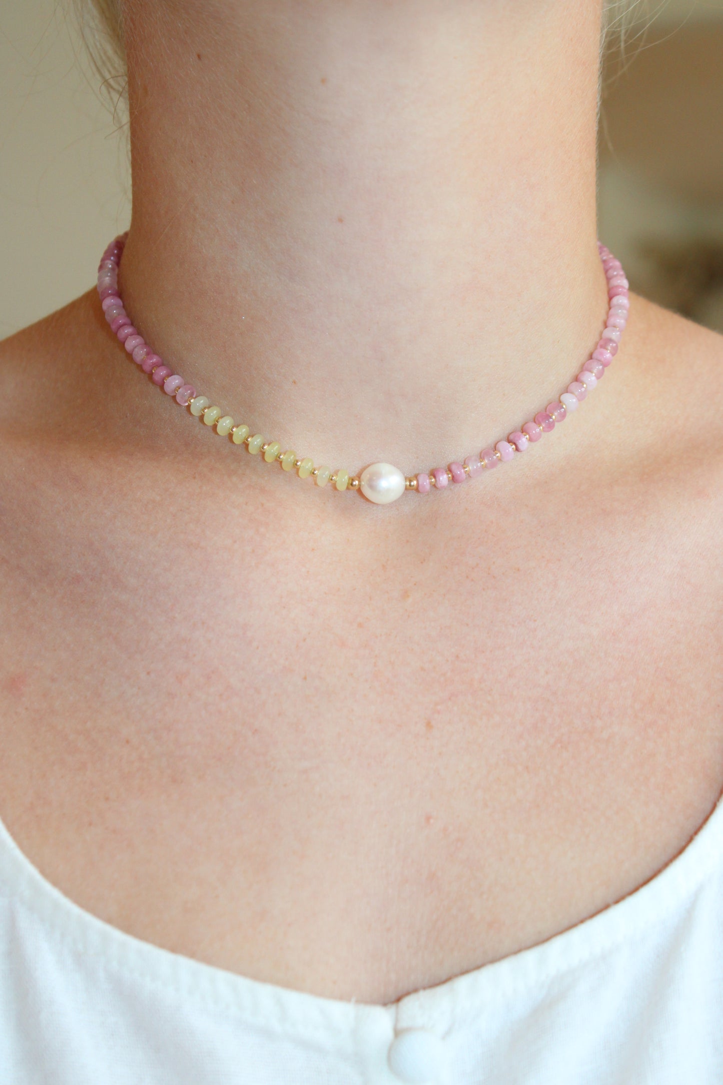 Berry Coast Gemstone Necklace