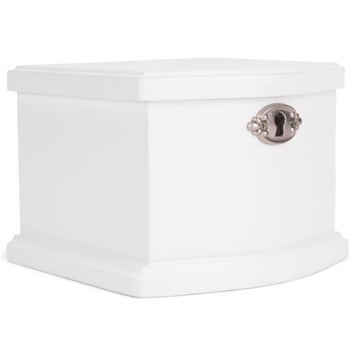 Ballerina Musical Jewelry Box - WHITE interior