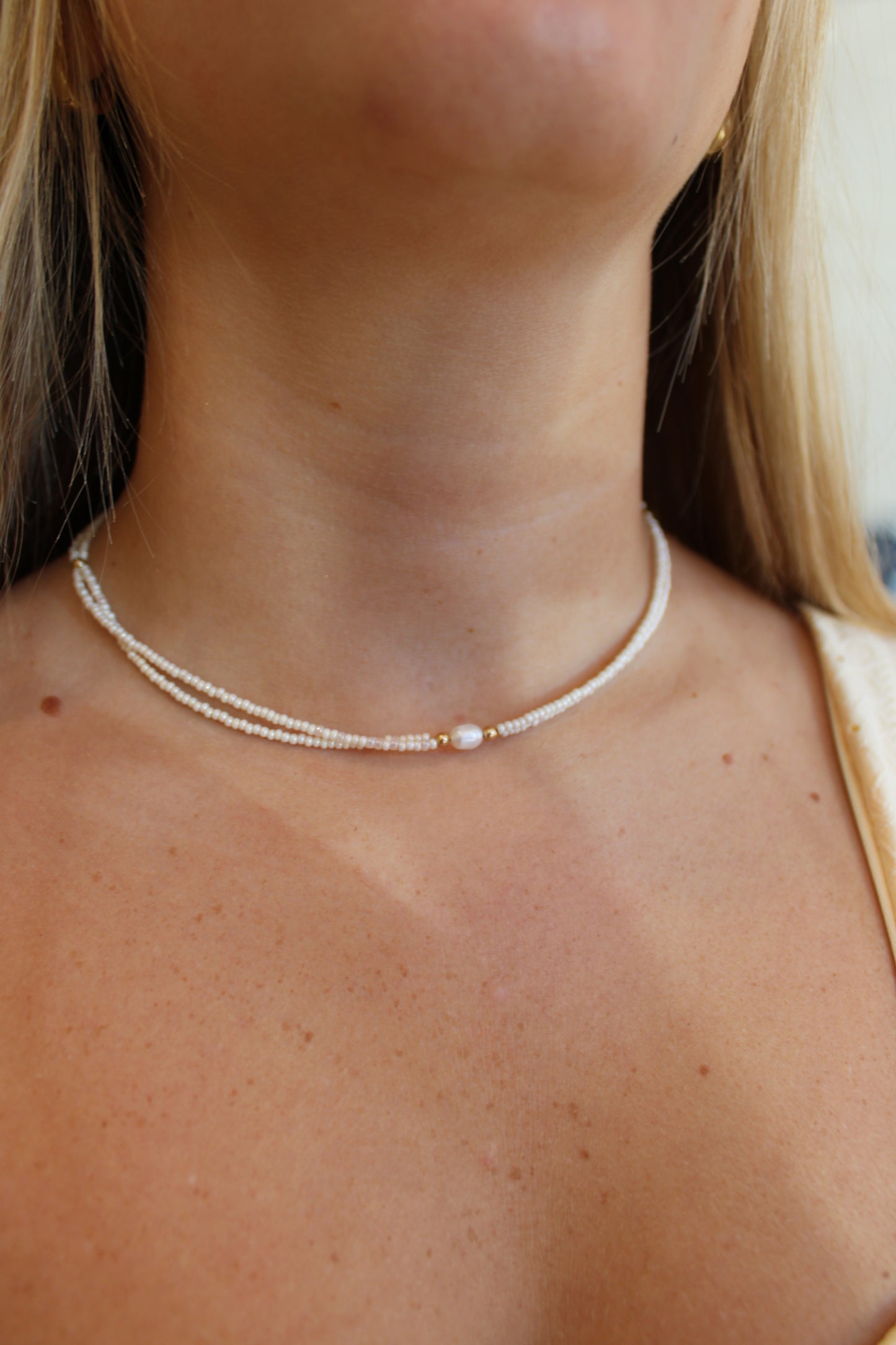 Pearl Halo Necklace