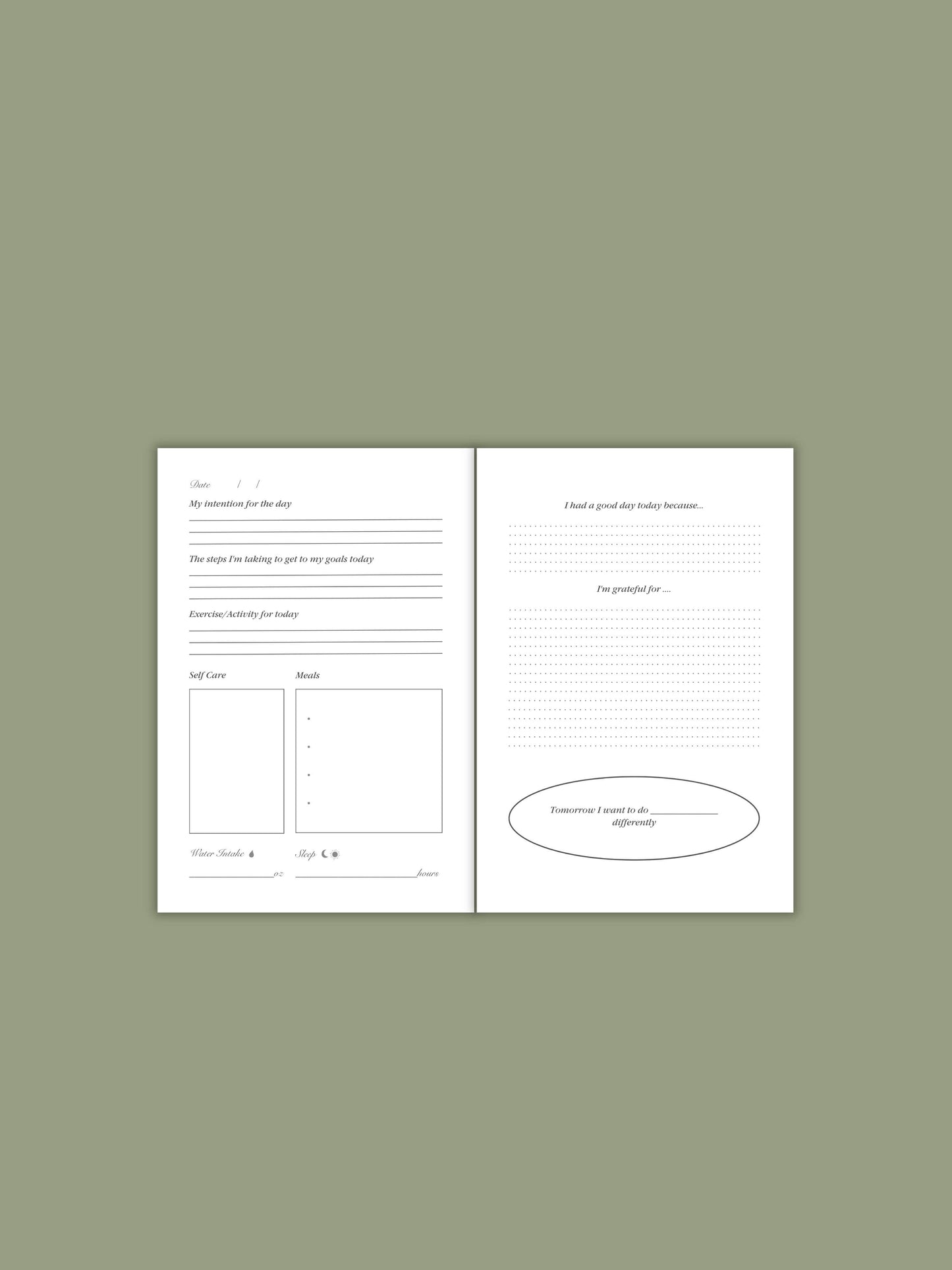 Cool Girls Have Wellness Journals