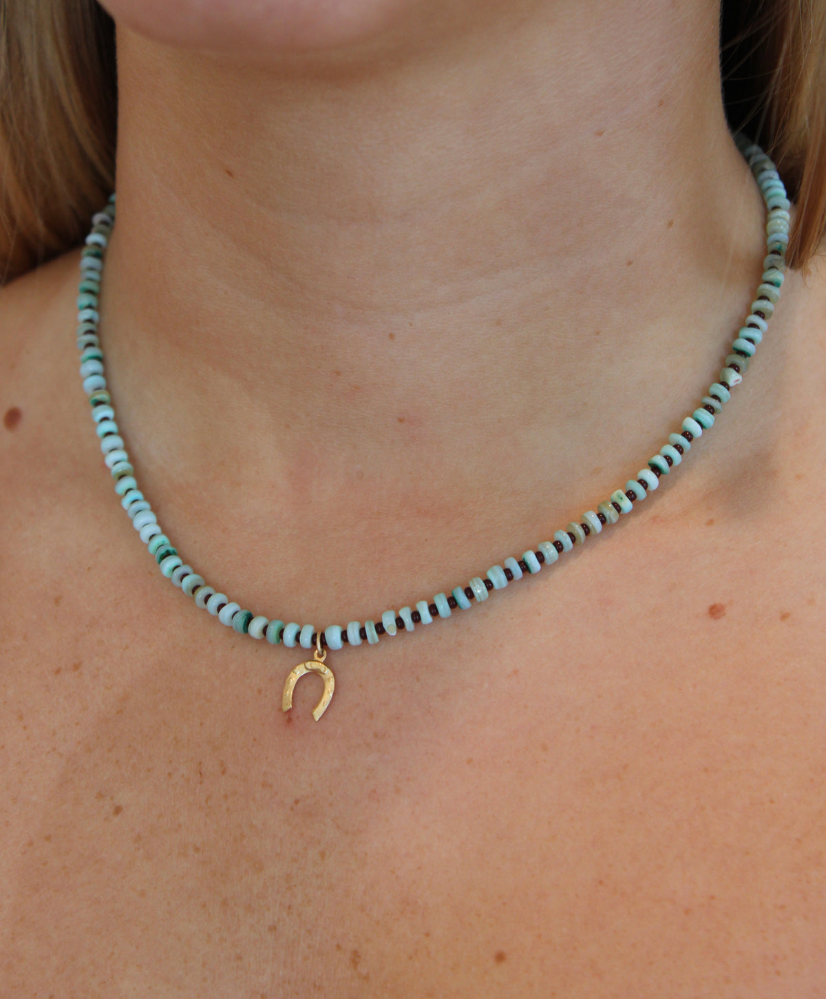 Lucky Charm Gemstone Necklace