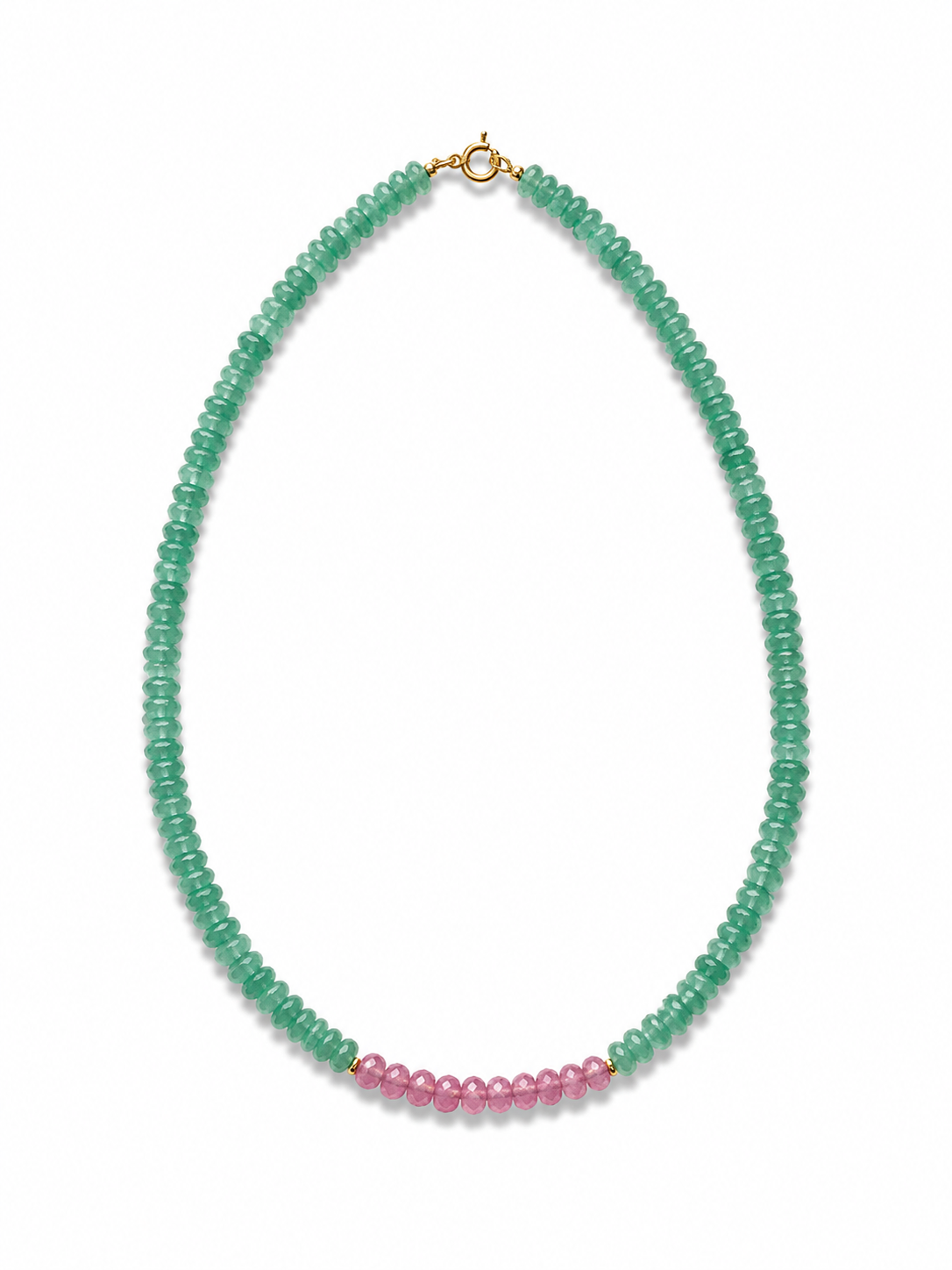 Sage Blossom Gemstone Necklace