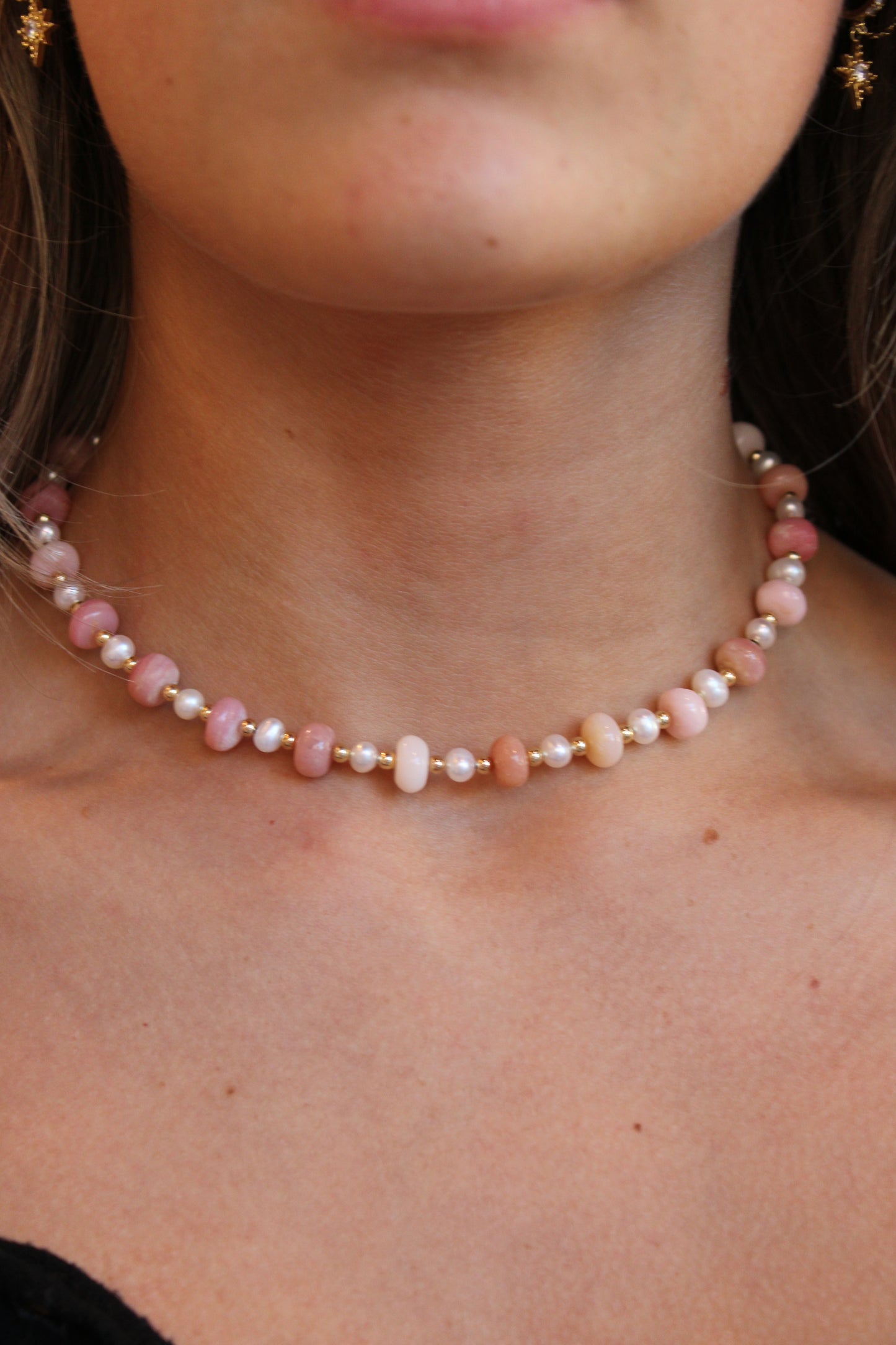 Opal & Pearl Necklace