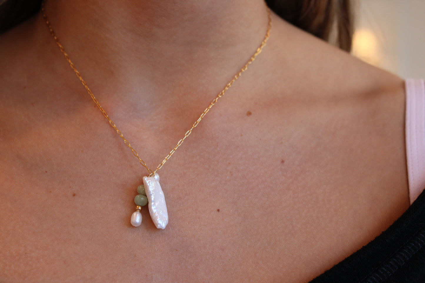 Tri Drop Necklace