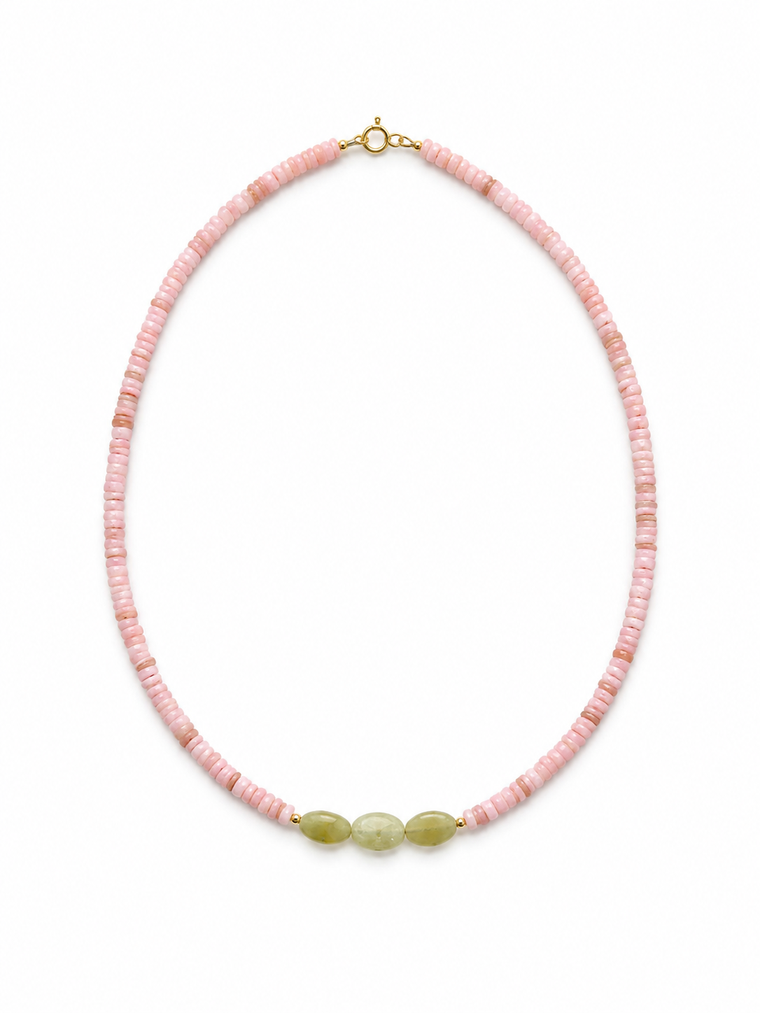 Harvest Rose Gemstone Necklace
