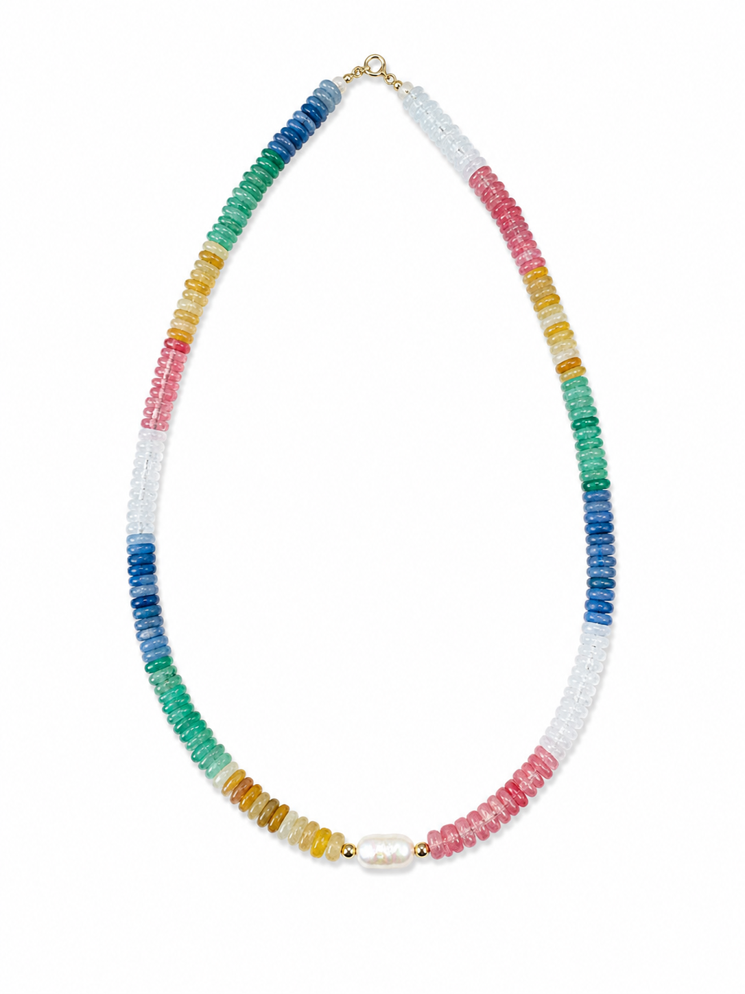 Summer Palette Gemstone Necklace