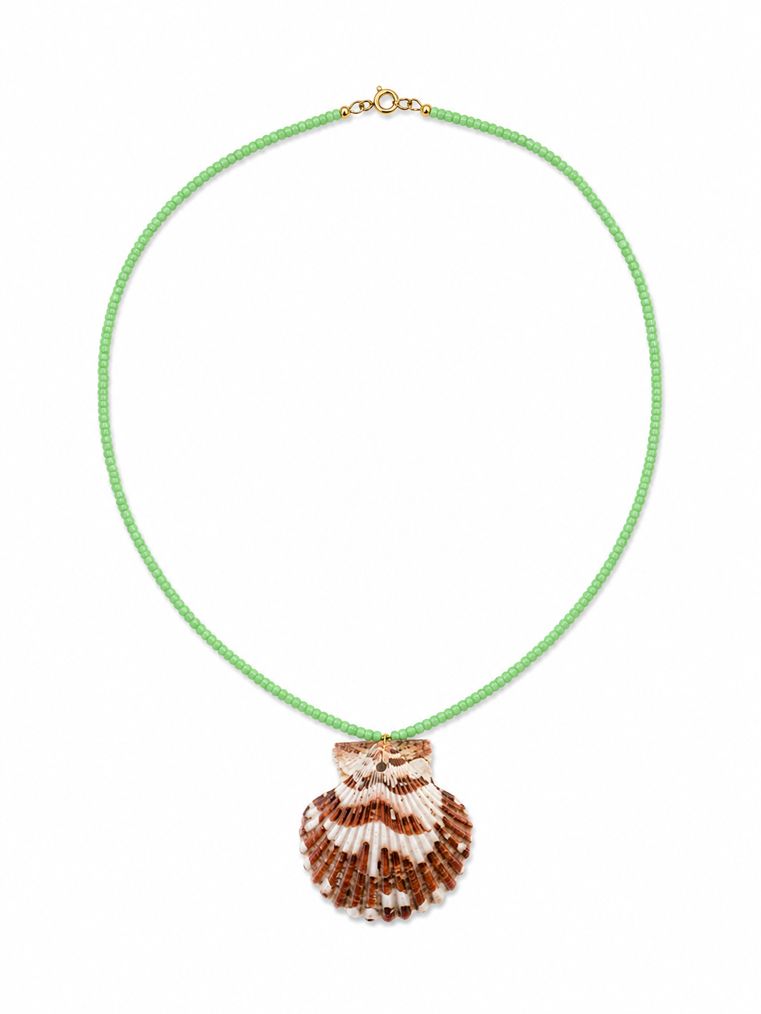Lime Green Seas Necklace