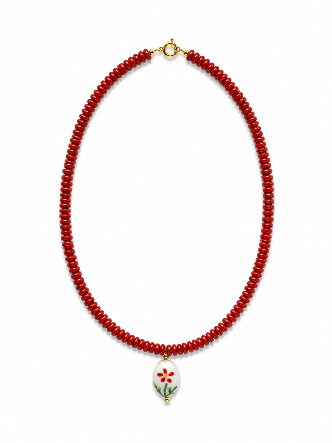 Scarlett Meadow Gemstone Necklace
