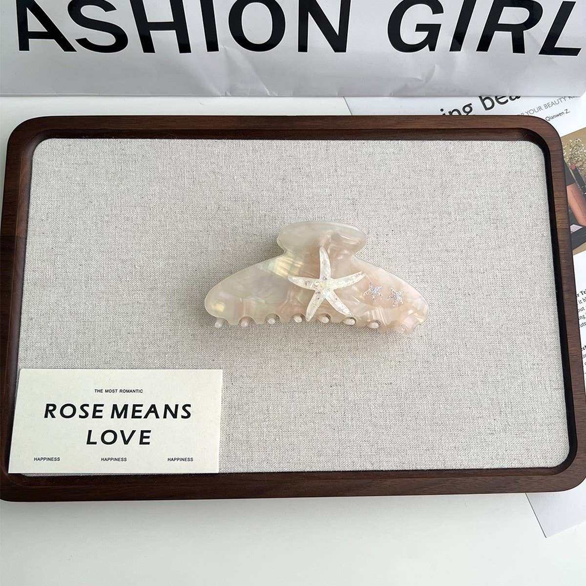 Dreamy Starfish Claw Clip