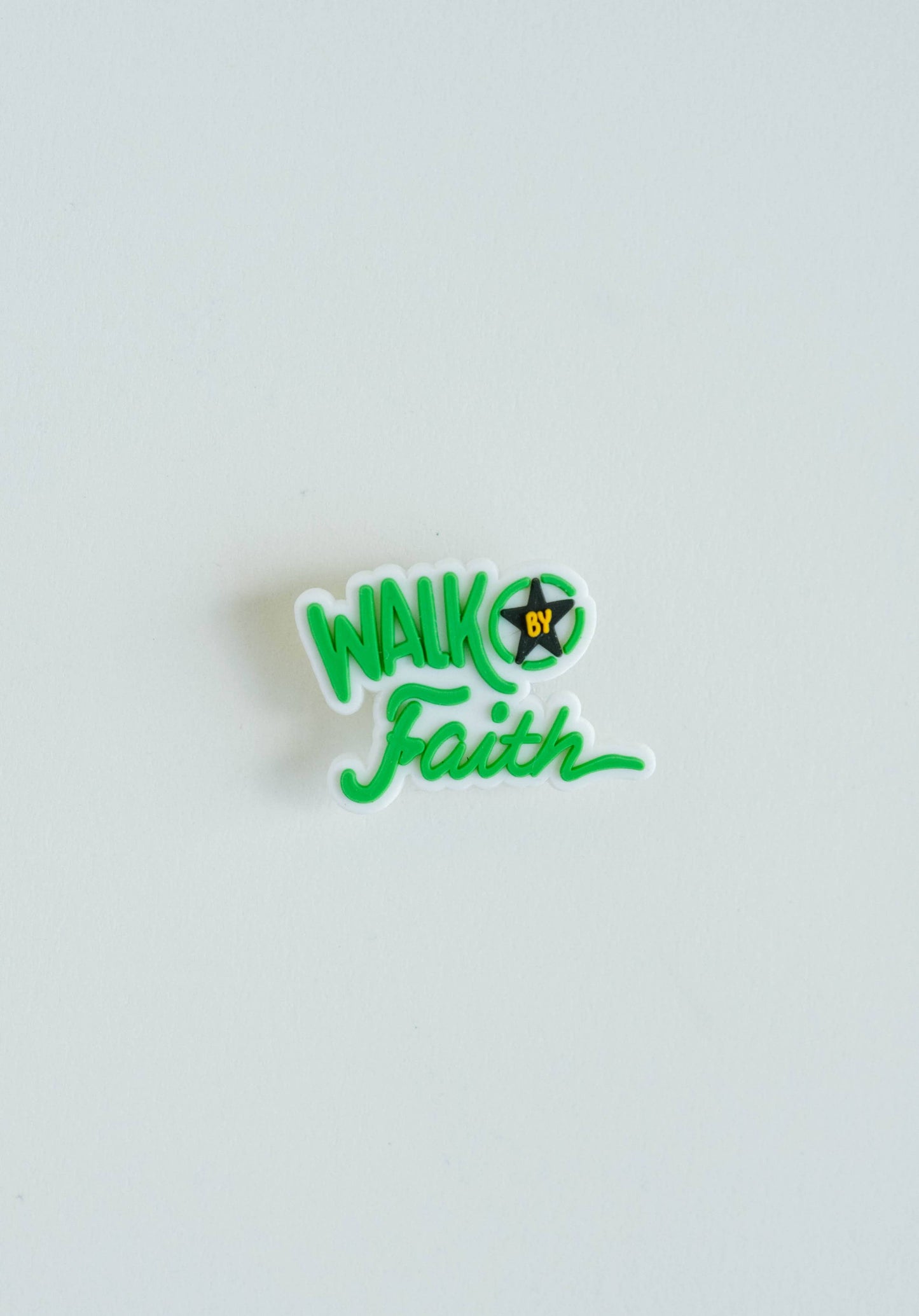 Walk By Faith Shoe Charm I Christian Gift