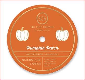Pumpkin Patch 12oz Icon Confetti Fall & Halloween Candle