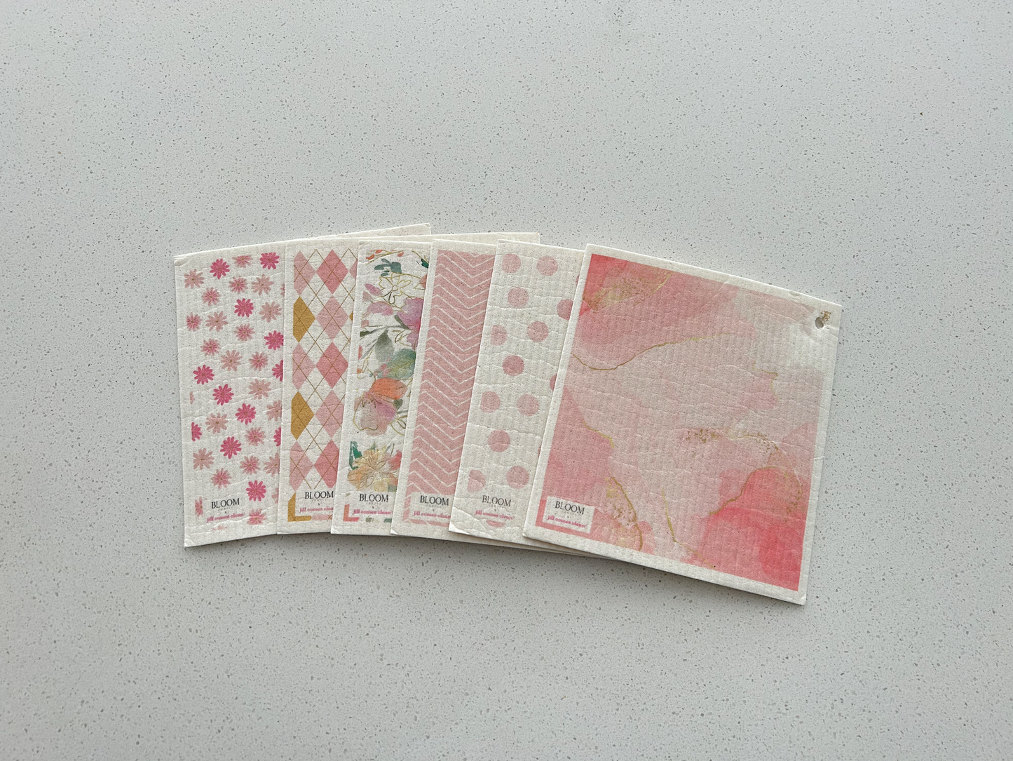 Tickled Pink Swedish Dishcloth