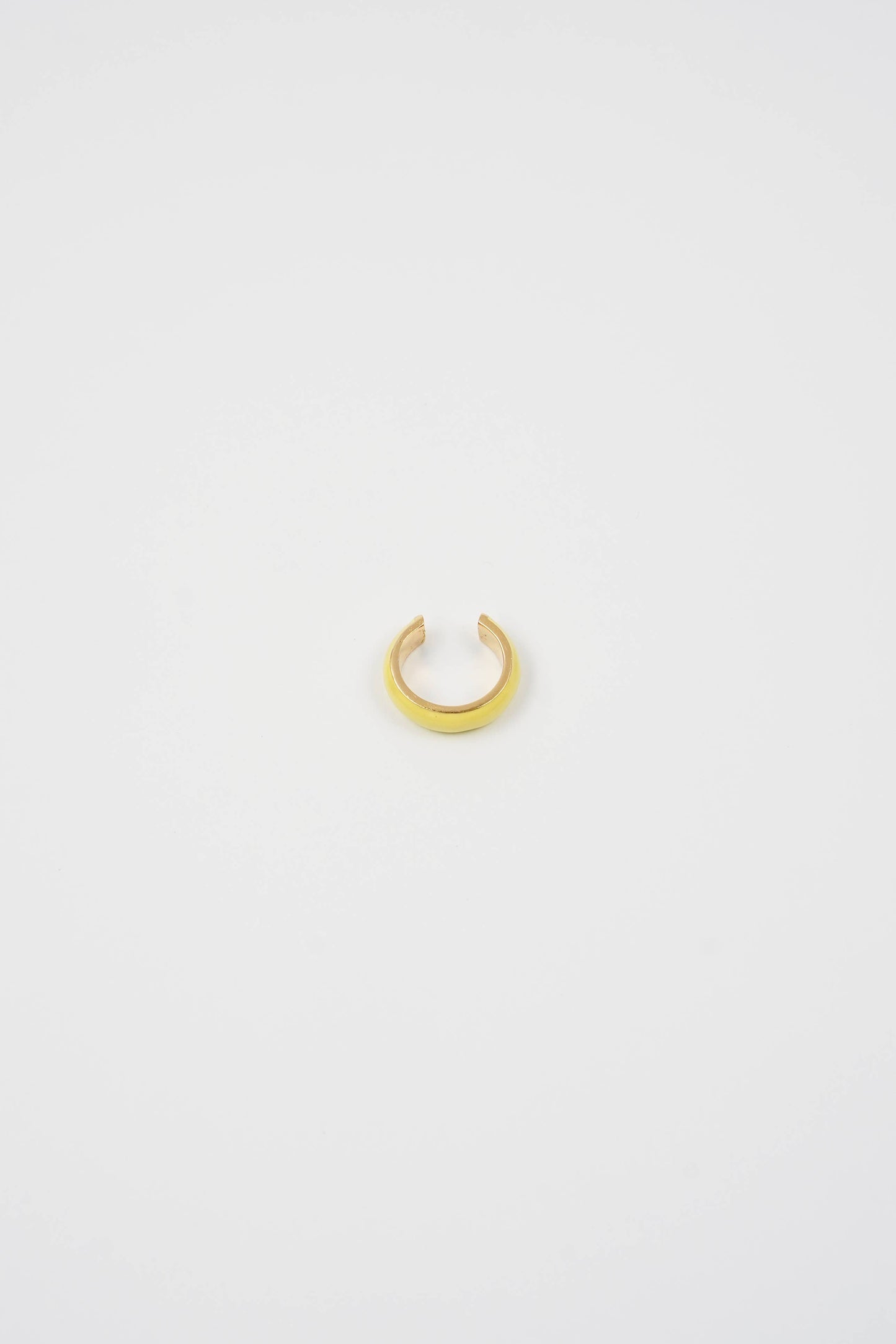 Colored Ear Cuff Yellow