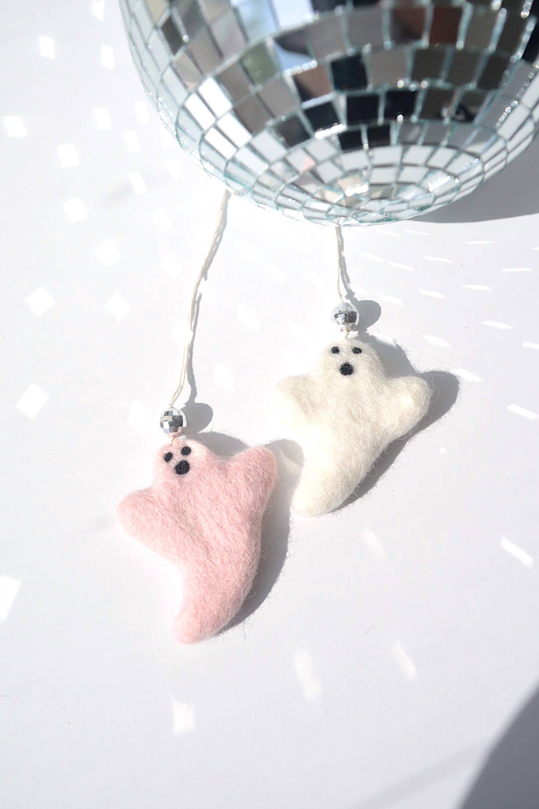 Ghost Car Hangers- Felt, Halloween, Spooky, Pastel