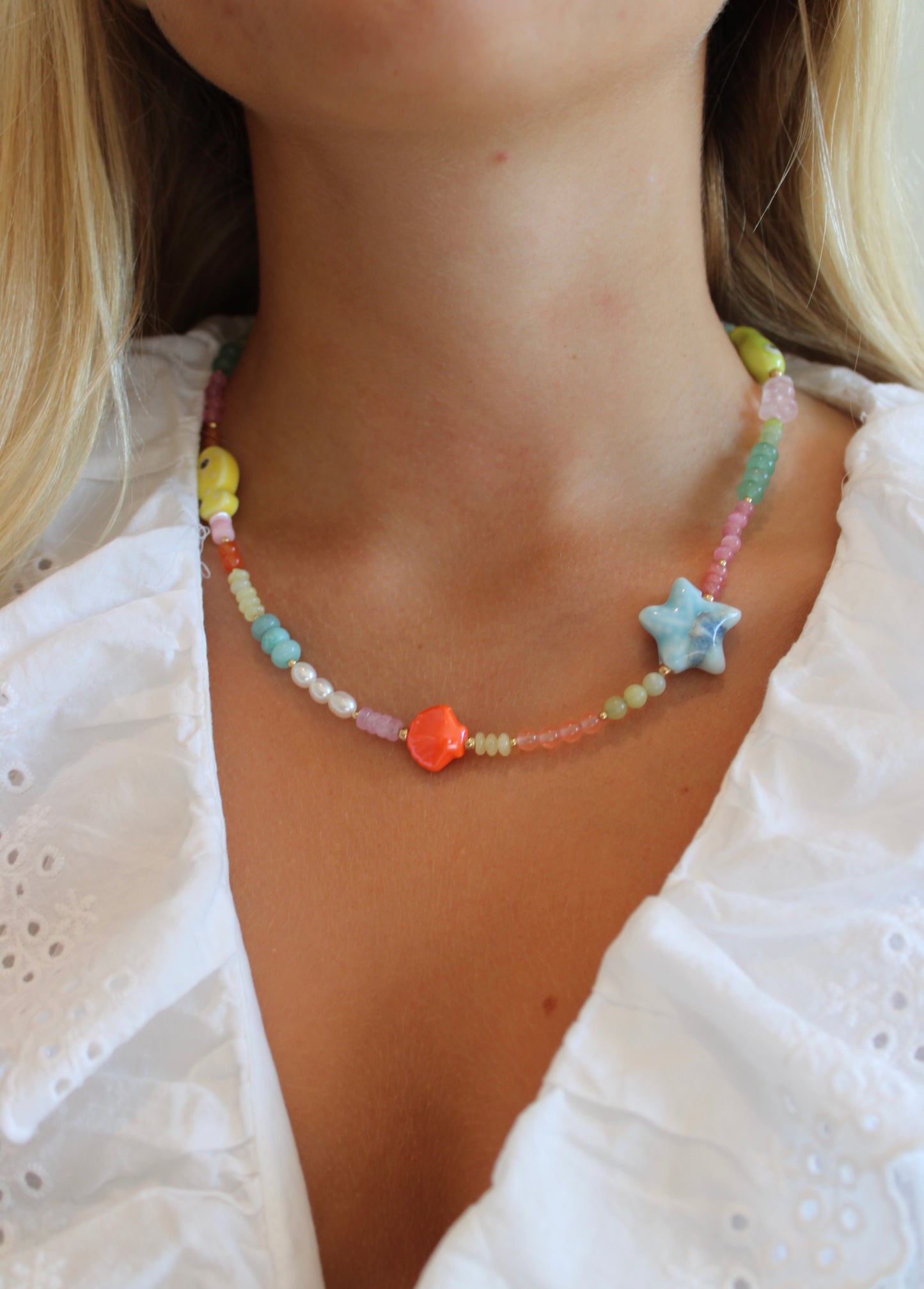 Ocean Trinkets Gemstone Necklace
