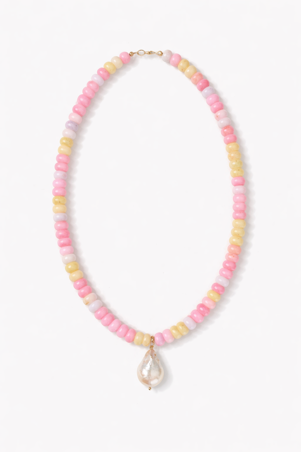 Cotton Candy Gemstone Necklace