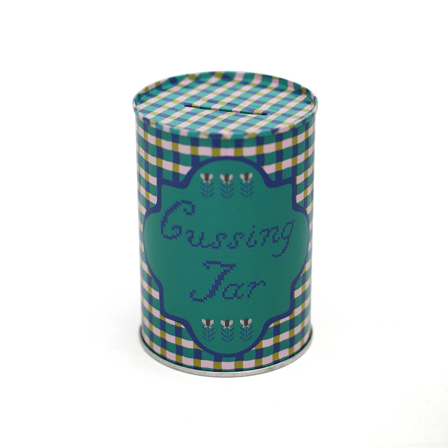 Cussing Jar Decorative Tin Coin Bank
