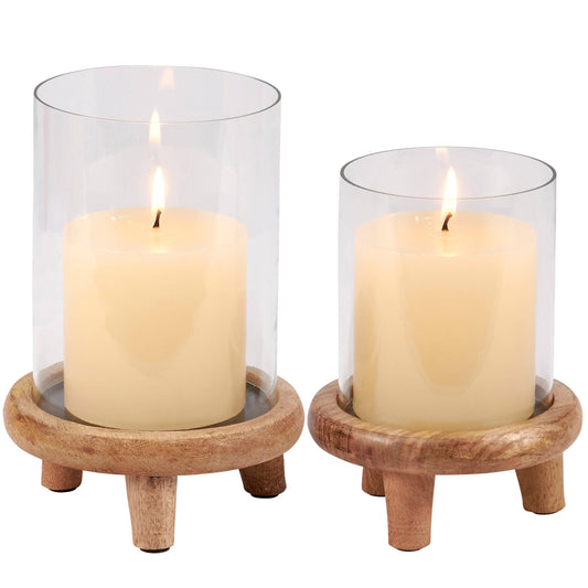 Hurricane Candle Holder Set