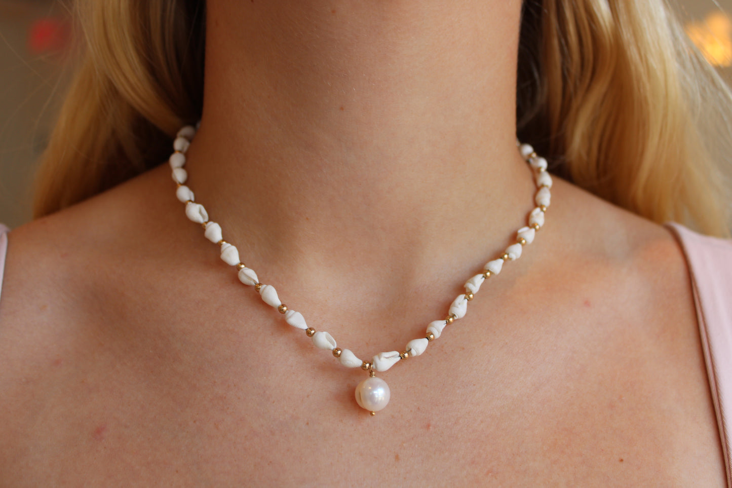 Golden Coast Pearl Necklace
