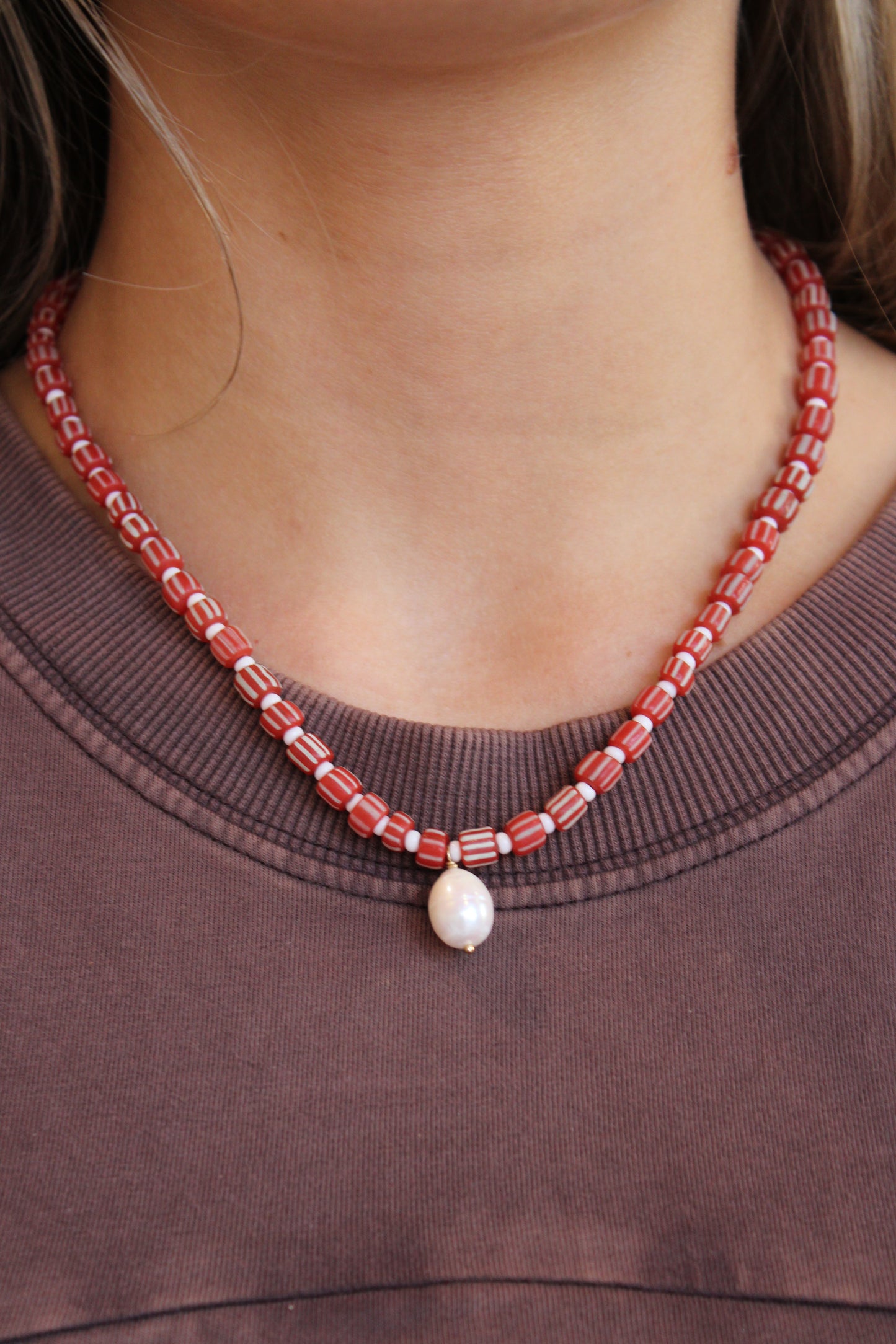 Candy Stripes Necklace