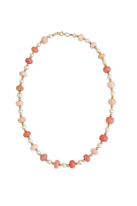 Opal & Pearl Necklace