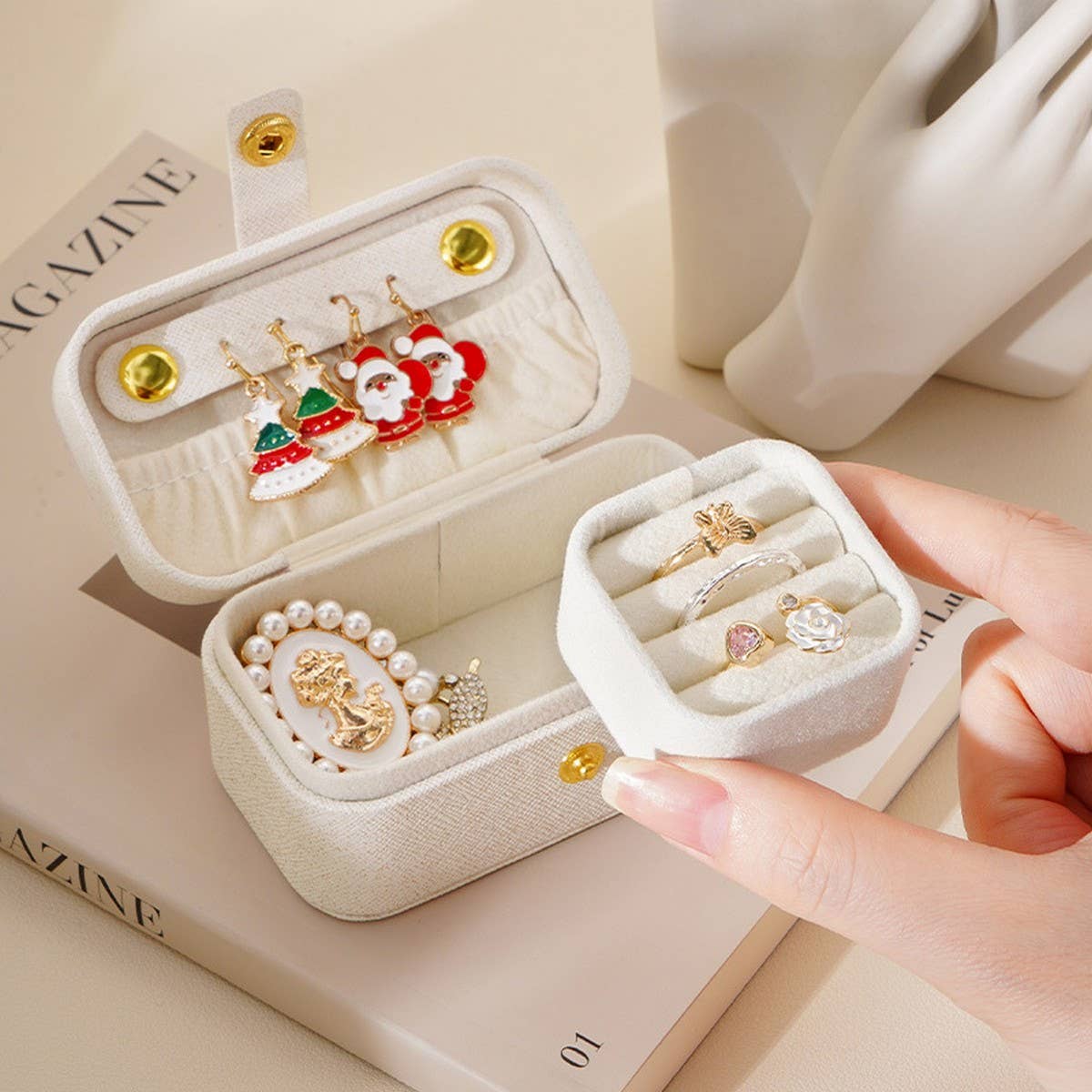 Mini Jewelry Storage Box