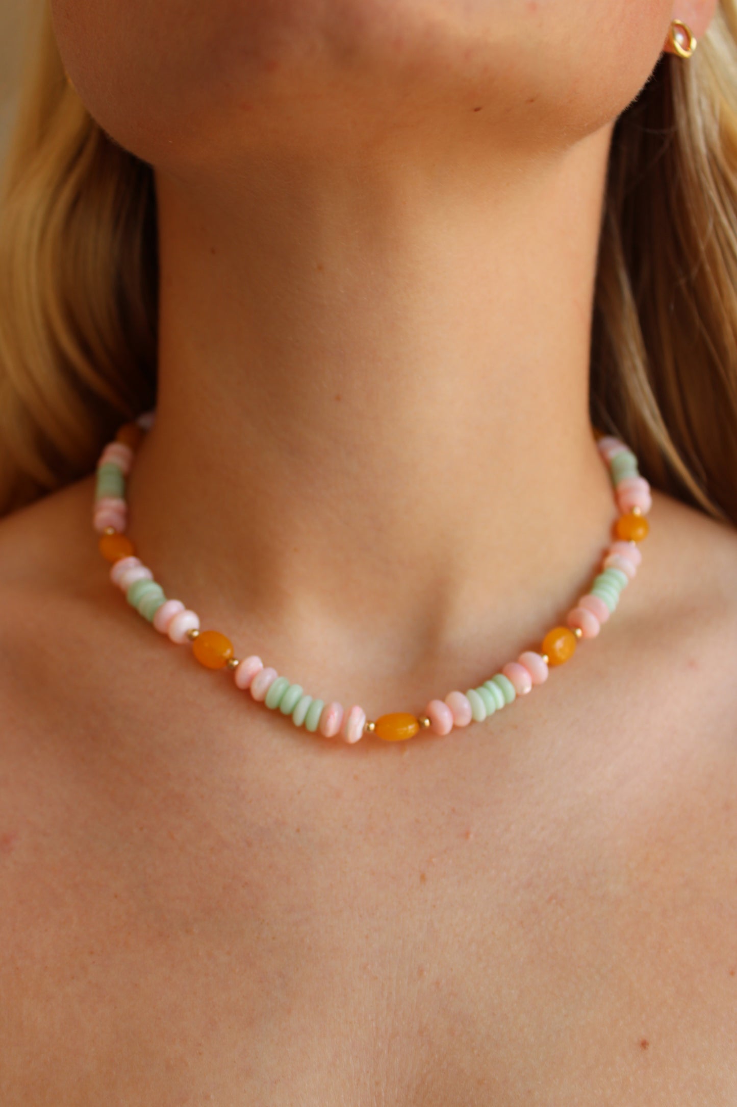 Island Sorbet Gemstone Necklace