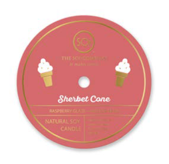 Sherbet Cone Icon 12oz Candle