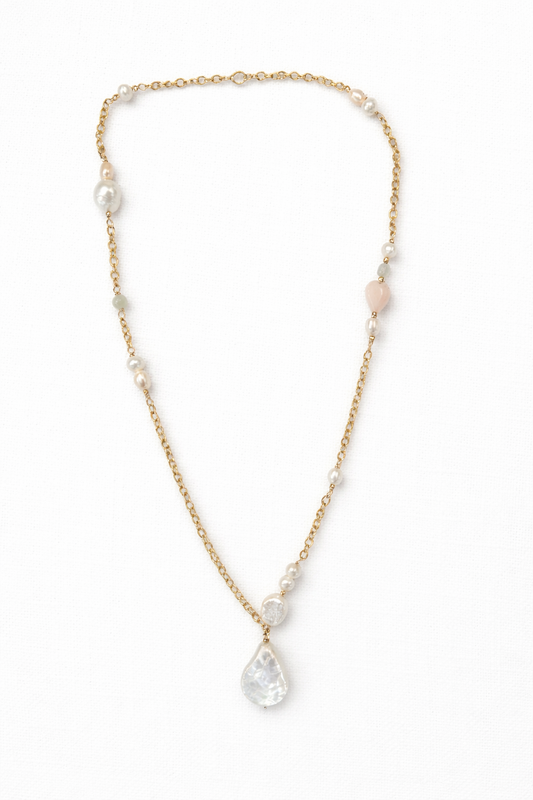 Sammie Pearl Drop Necklace