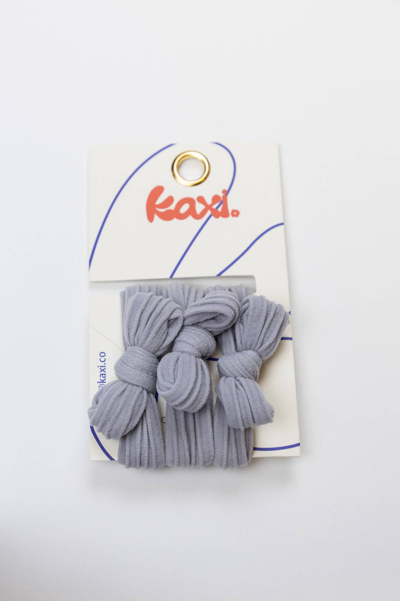 Nylon Bow Slick Back Hair Ties