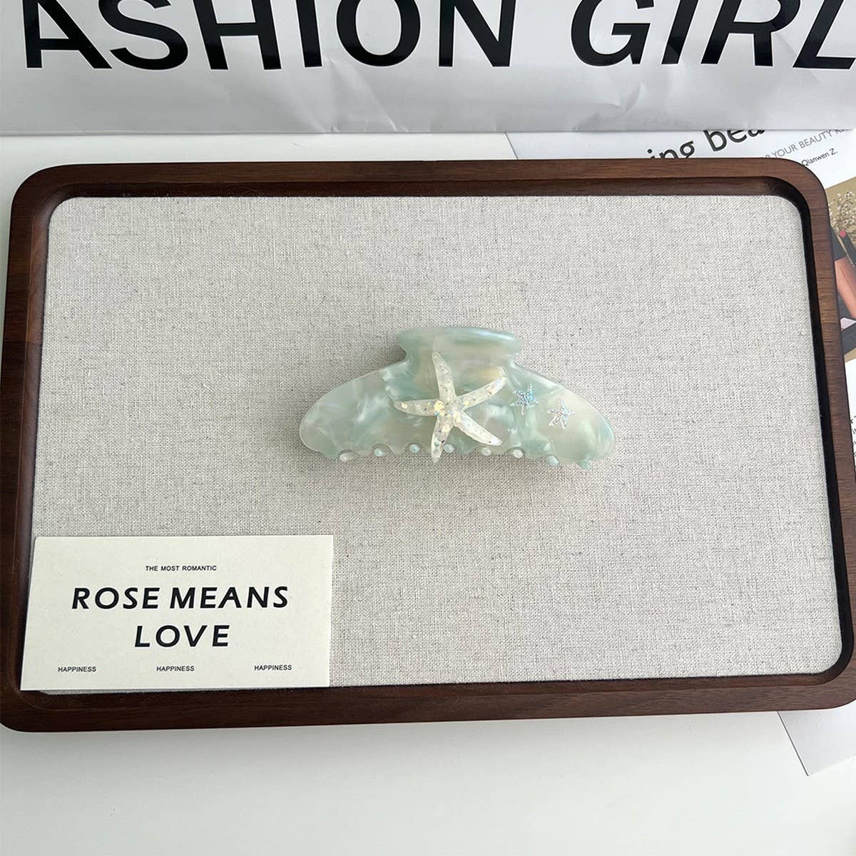 Dreamy Starfish Claw Clip