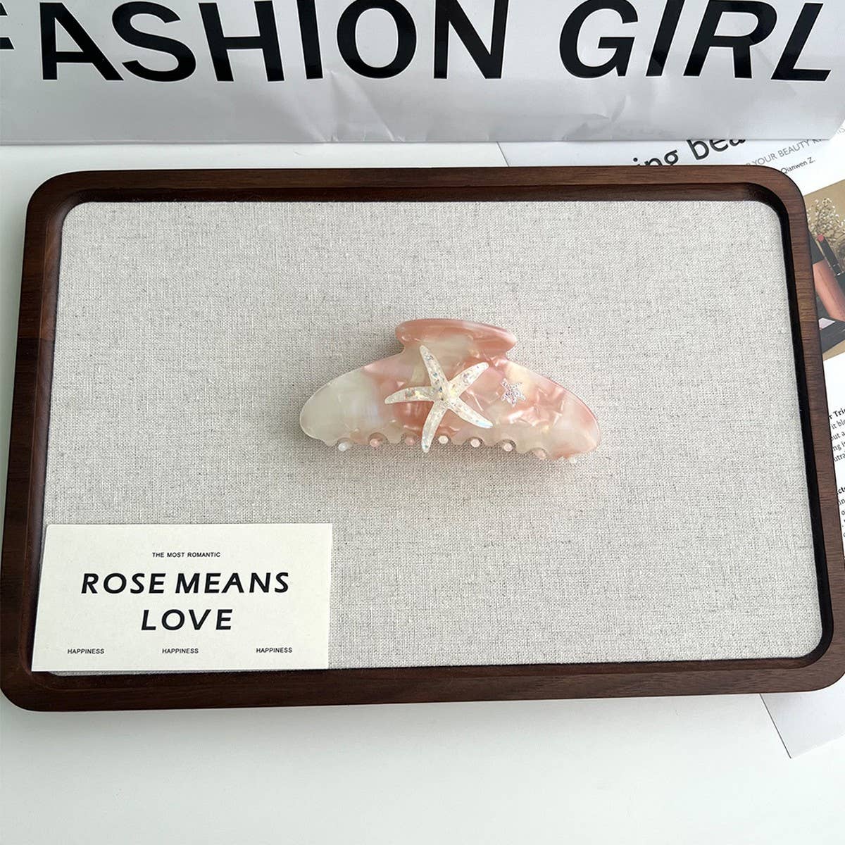 Dreamy Starfish Claw Clip
