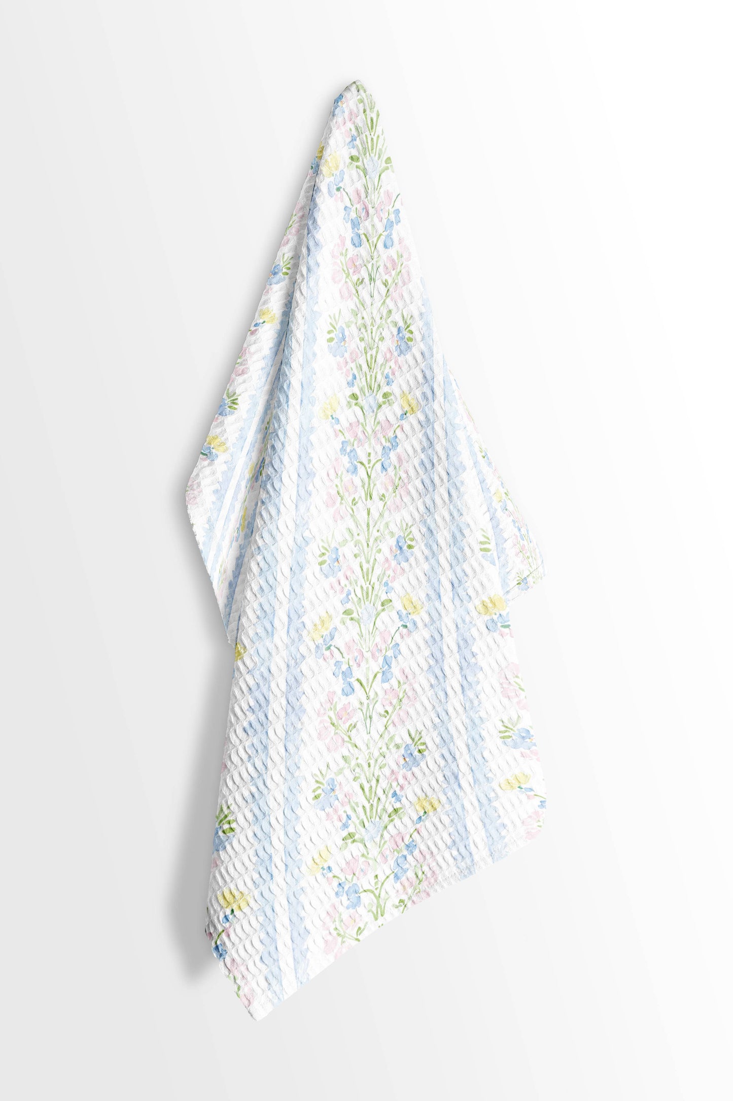 Floral Stripe Kitchen Towel