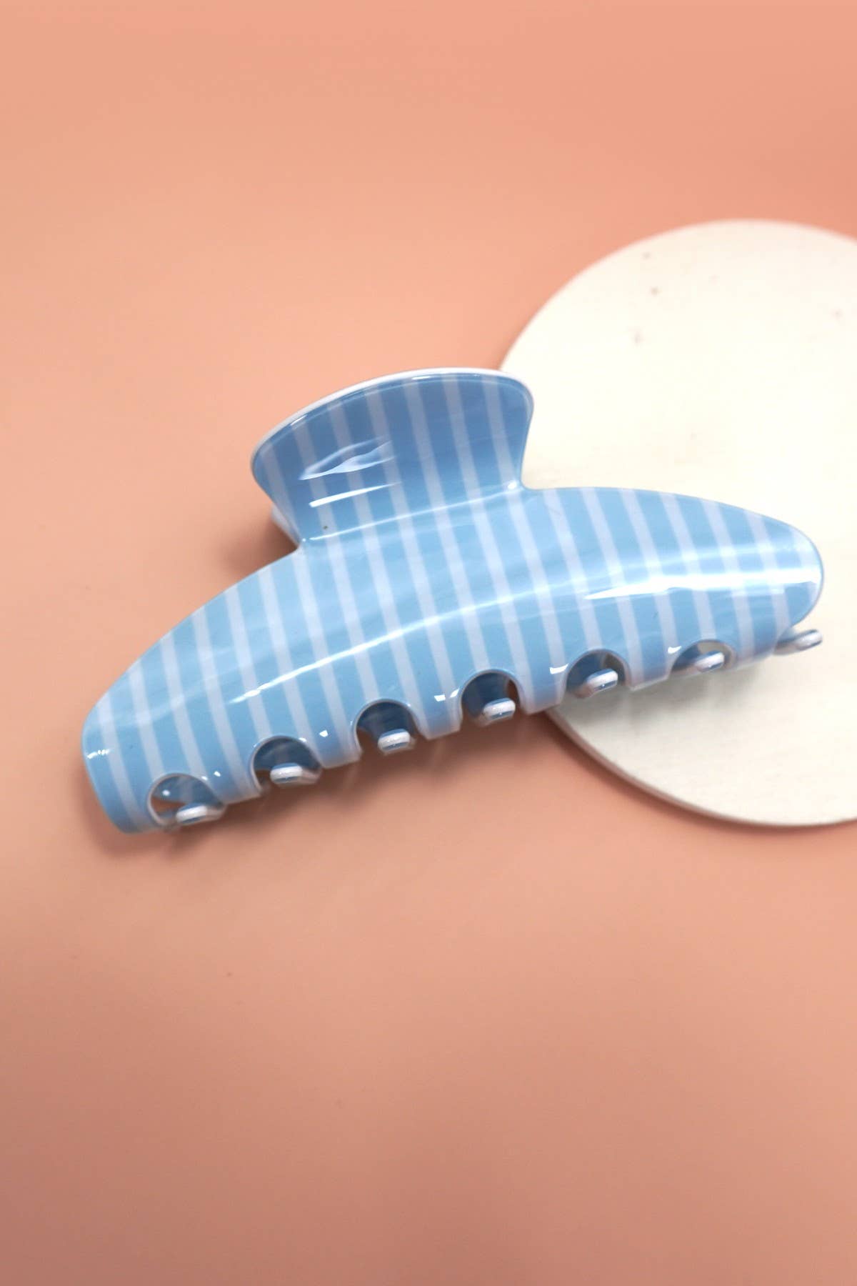 Stripe & Plaid Hair Claw Clips