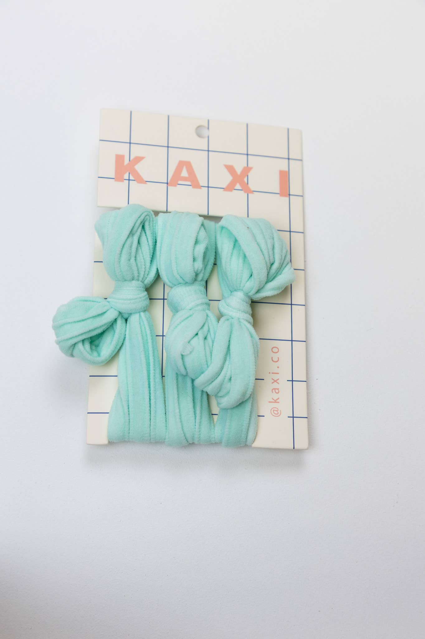 Nylon Bow Slick Back Hair Ties