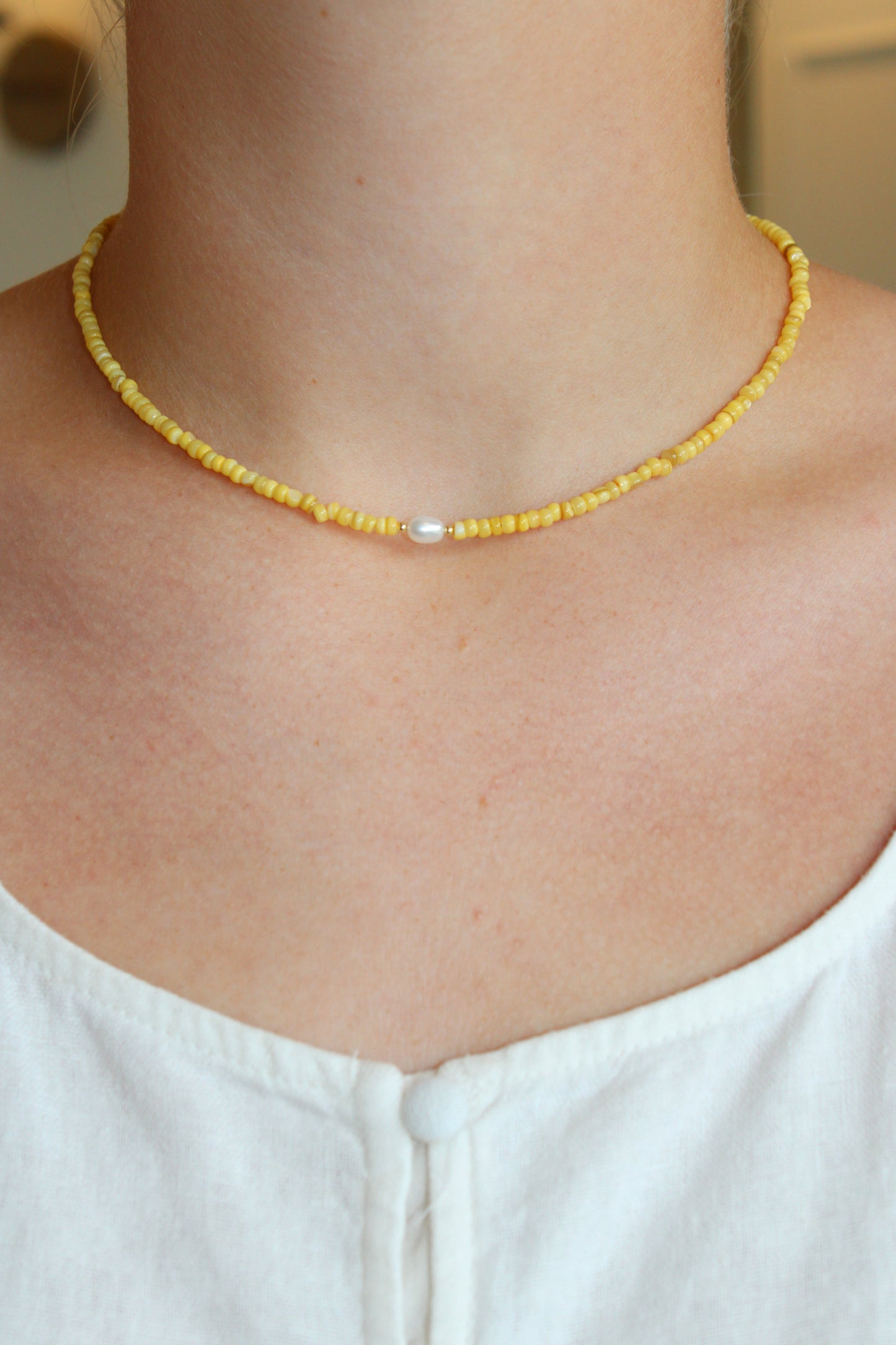 Buttercup Bliss Gemstone Necklace