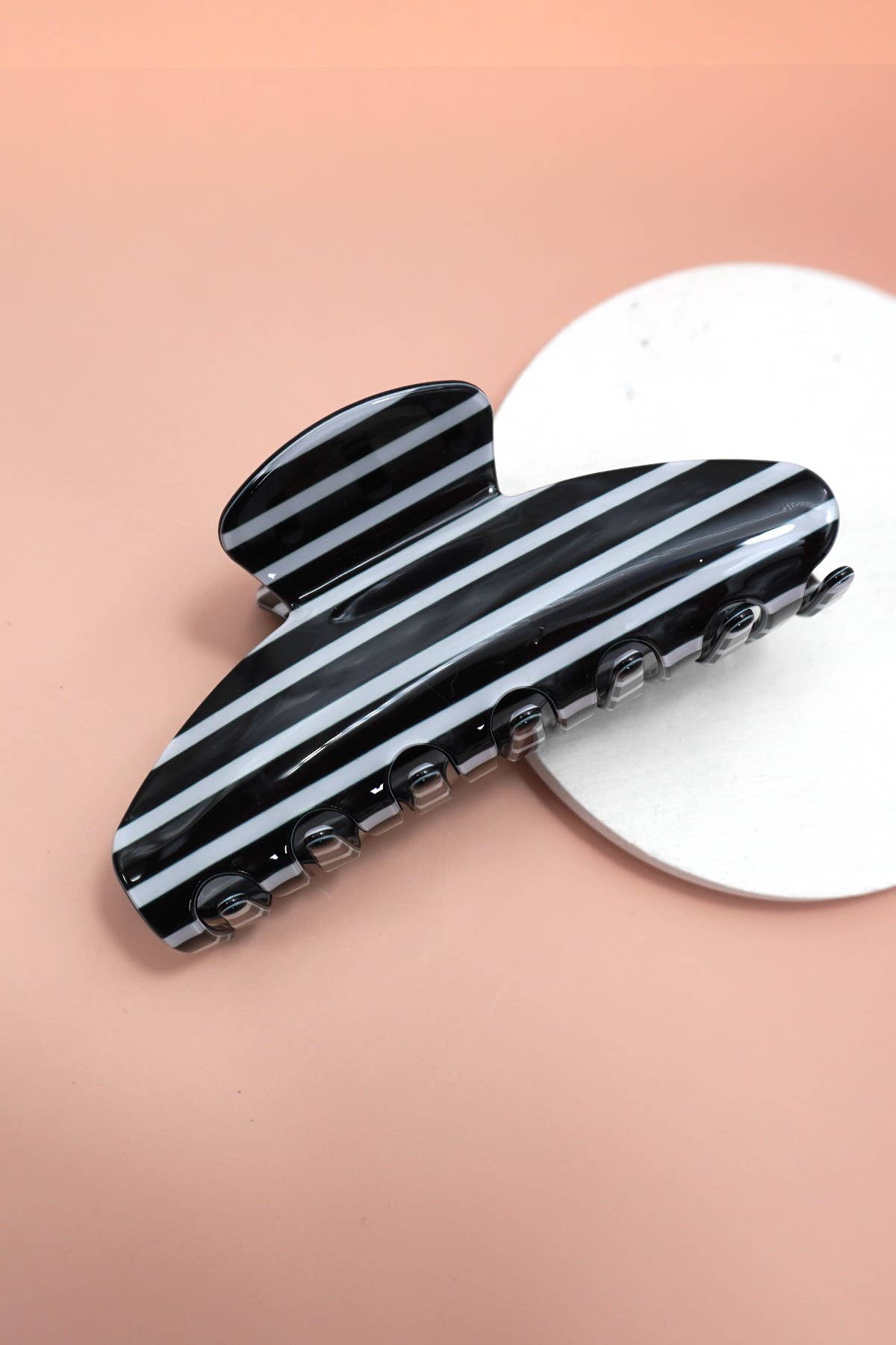 Stripe & Plaid Hair Claw Clips