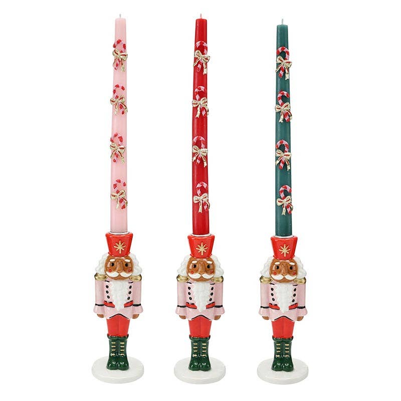 Nutcracker Candle Holder