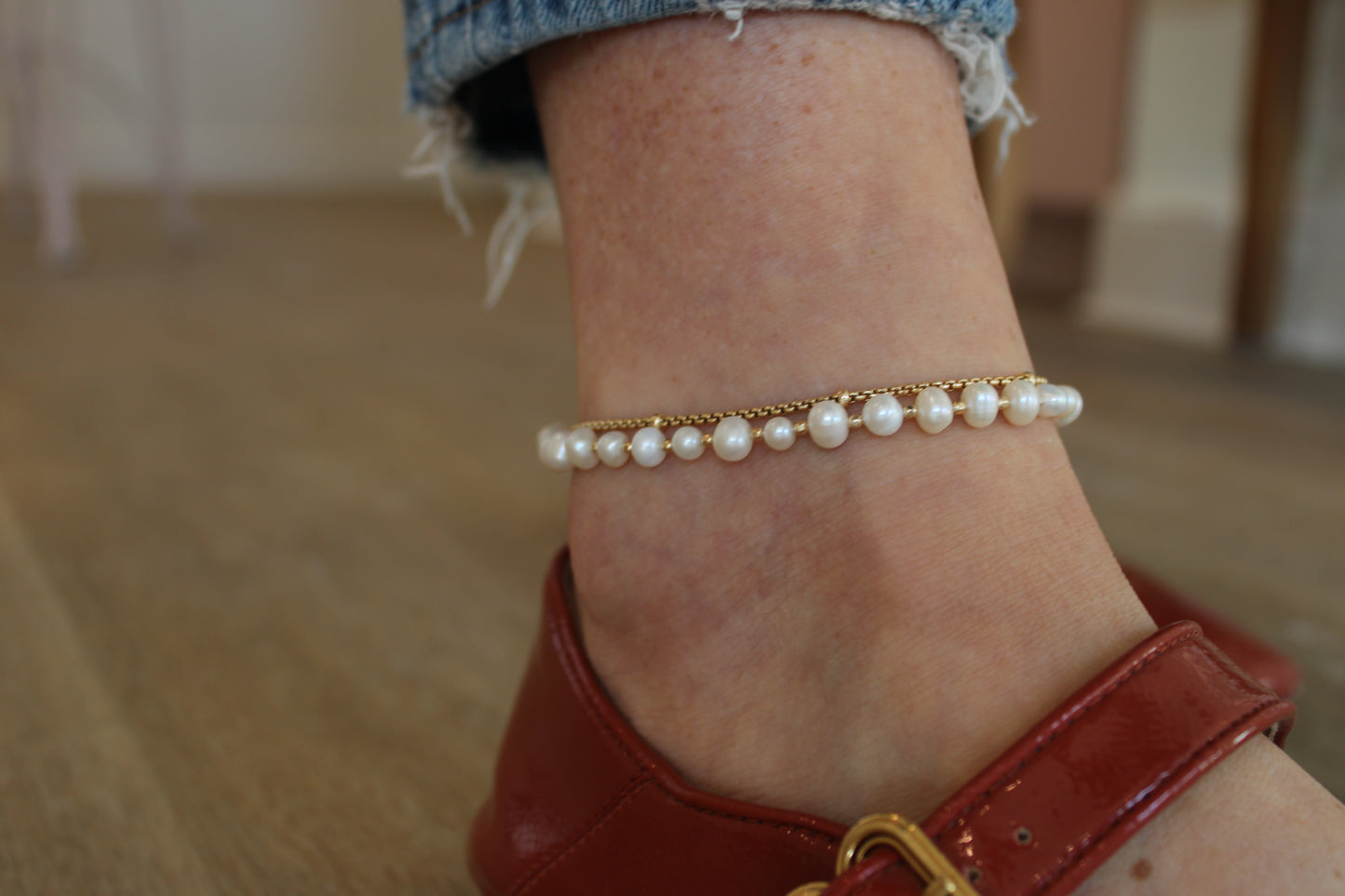 Freshwater Pearl Anklet