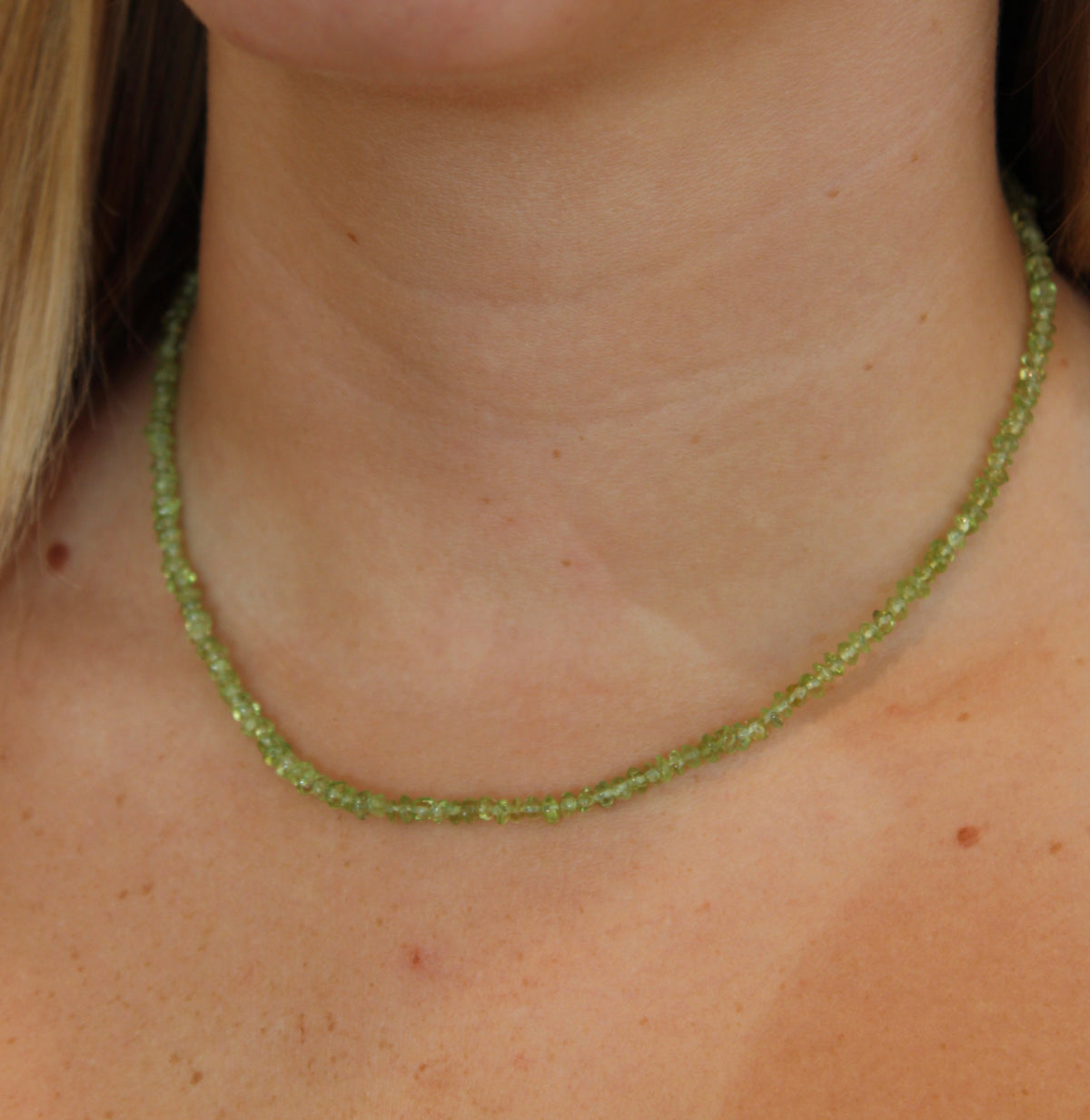 Peridot Season Gemstone Necklace