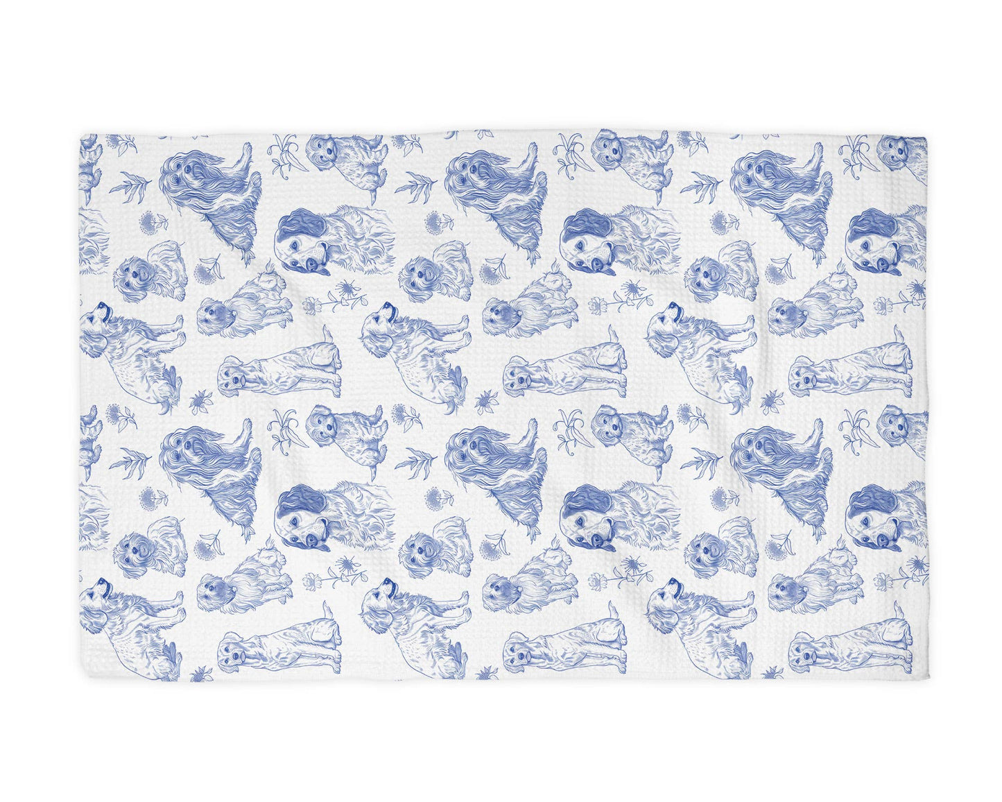 Dog Chinoiserie Kitchen Towel
