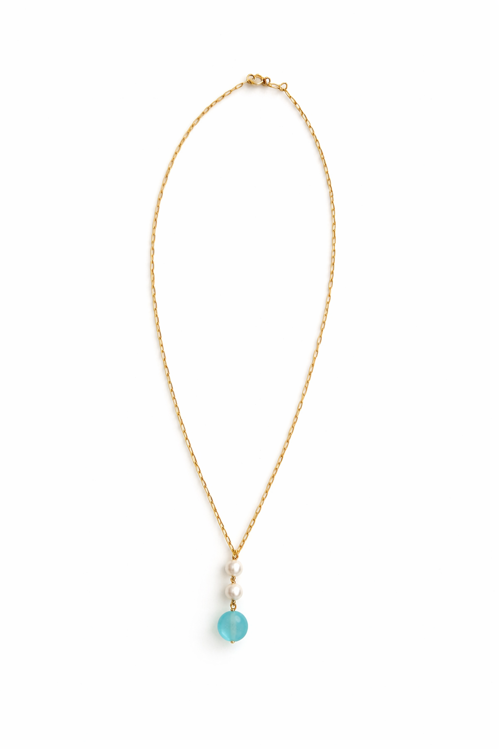 Sea Glass Drop Necklace