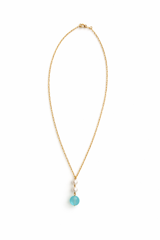 Sea Glass Drop Necklace