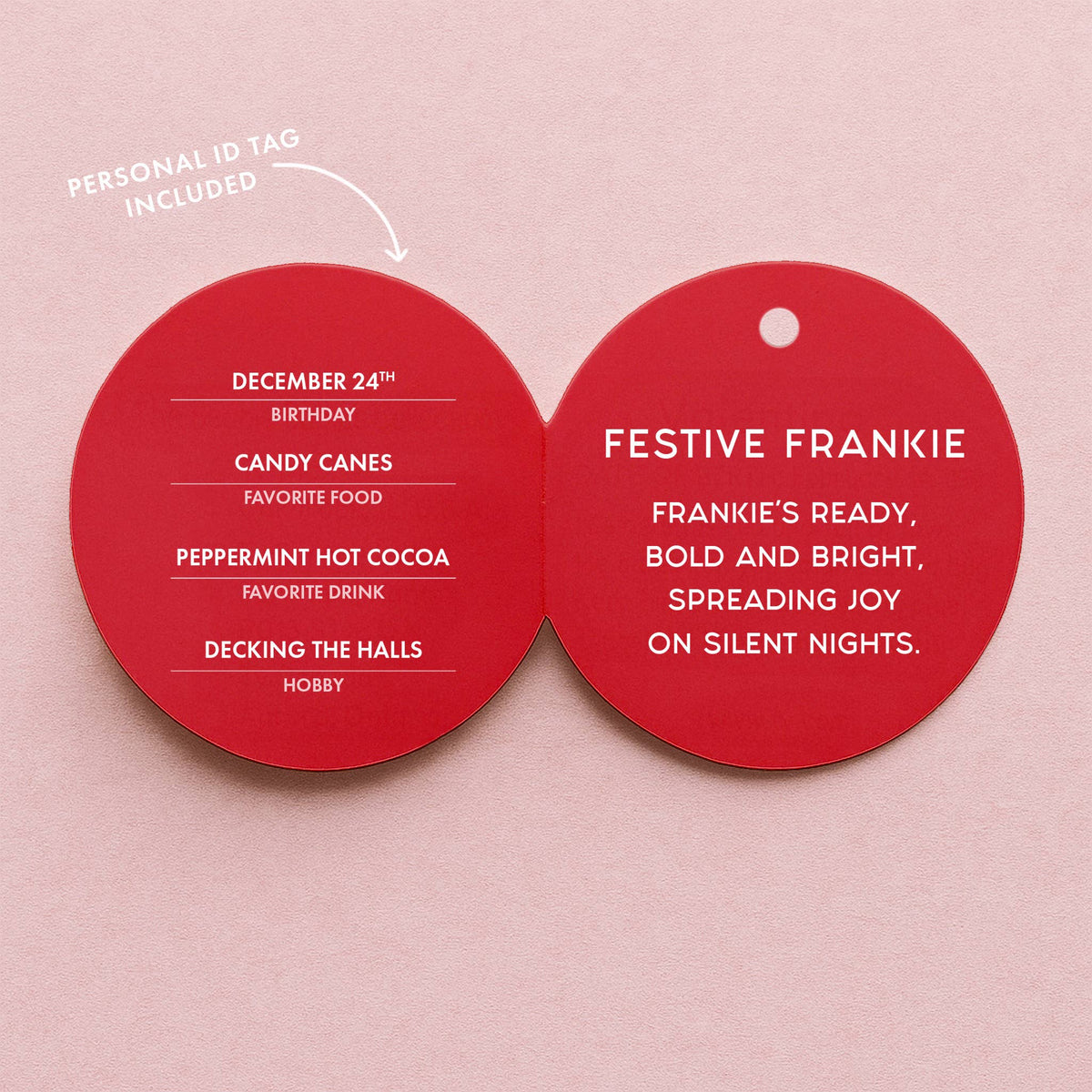 Elf Ornament | Festive Frankie