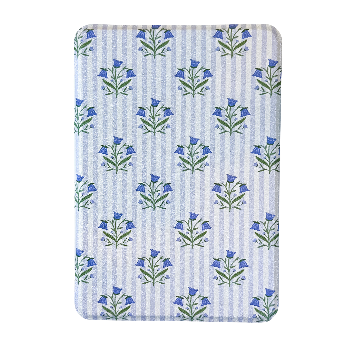 Bellflowers + Stripes | Kindle Case