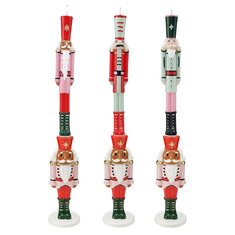 Nutcracker Candle Holder