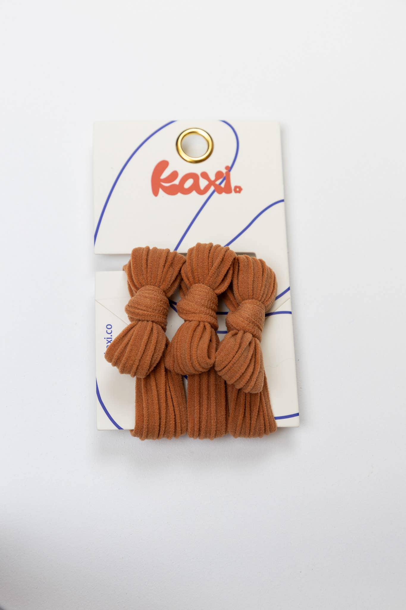 Nylon Bow Slick Back Hair Ties
